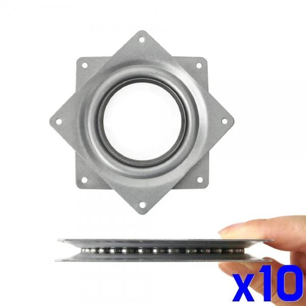 사각회전판 360도회전판 회전받침대 94mm x10개