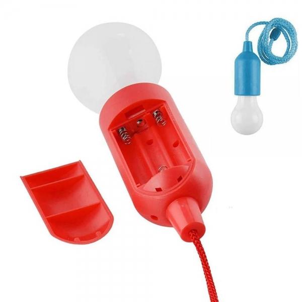 줄당겨서 켜고 끄는 LED 플라스틱전구