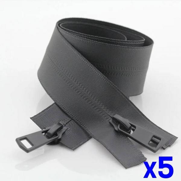 방수지퍼 워터프루프지퍼 60cm x5개