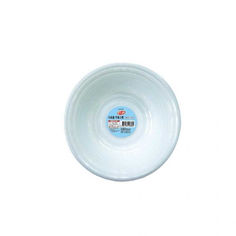 우동그릇 다회용 190mm 10p 라면그릇 덮밥그릇 비빔밥그릇