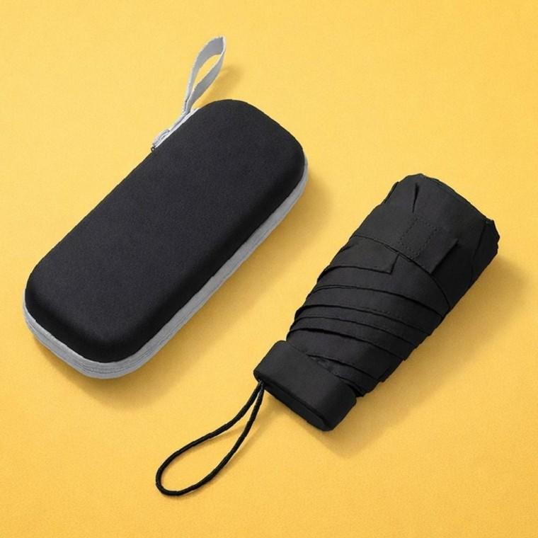 경량 접이식 선명 우양산 블랙