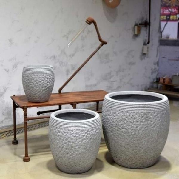 미분형 화분 28x30cm 원형화분 야외화분