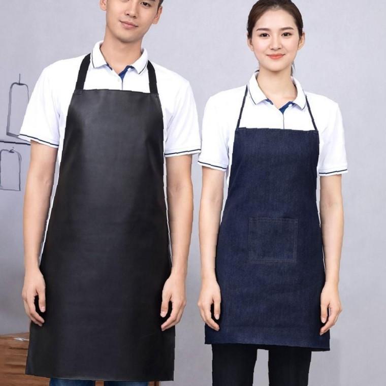 원피스 앞치마 프레시 남녀공용 작업용 생활방수 주문제작 에이프런 2컬러