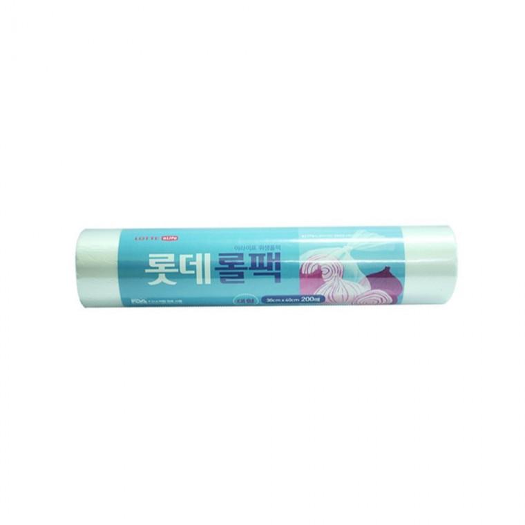위생팩 대형 200p 비닐백 일회용비닐봉투 위생롤백