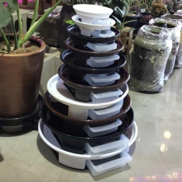 325mm 서랍 화분 받침 화분물받침 화분받침
