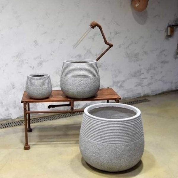 단지형 화분 39x34cm 집들이화분 산세베리아화분