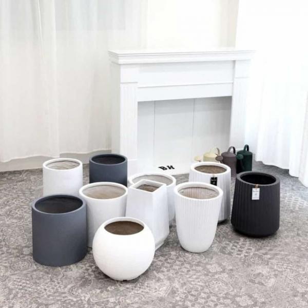 수지 경량 화분 26x35 야외화분 원형플라스틱화분