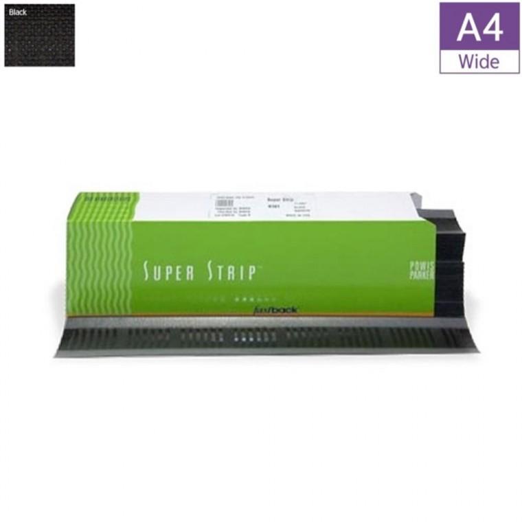 제본스트립 A4 100개입 블랙 제본테이프 책제본 문제집제본