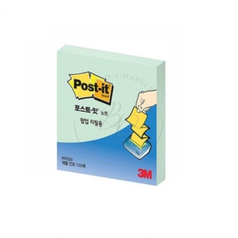 팝업노트 점착메모지 리필팩 노트패드 스티커메모지 떡제본노트