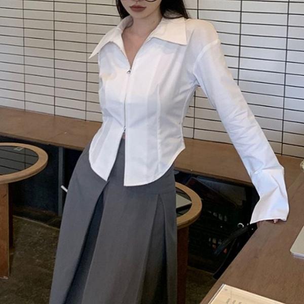 여성 집업 투웨이 캐주얼 셔츠 남방