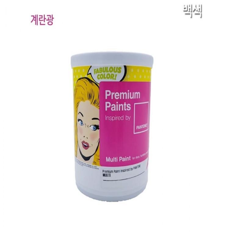수성페인트 멀티 계란광 1L 백색 결로방지 셀프인테리어 곰팡이방지