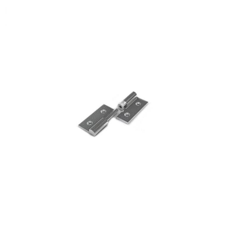 좌측용 분리형 스텐경첩 CM-026 75x75mm 도어힌지 문경첩 평경첩