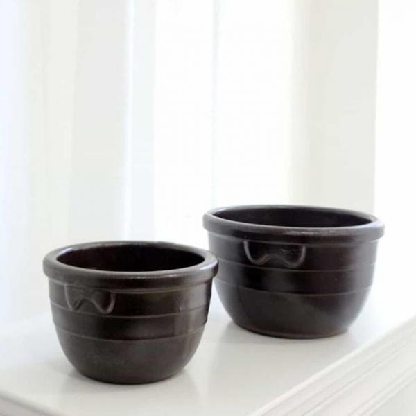 옹기 시루 화분 16x9 디자인화분 식물화분