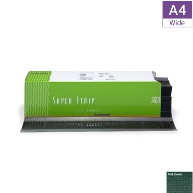 제본스트립 A4 100개입 다크그린 책제본 제본테이프 문제집제본