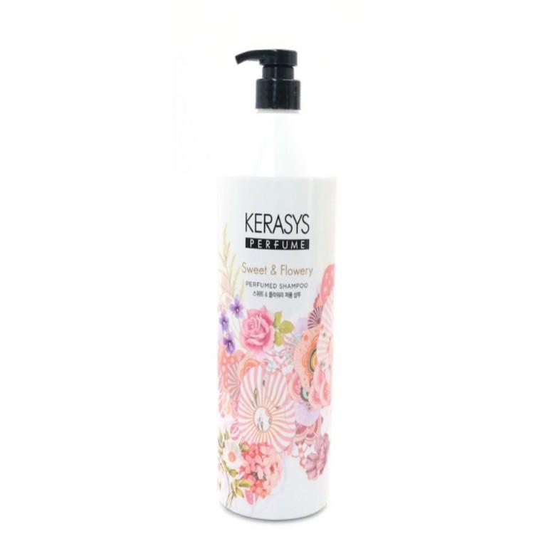 스위트앤플라워리 퍼퓸샴푸 1000ml 염색모샴푸 거품샴푸 두피샴푸
