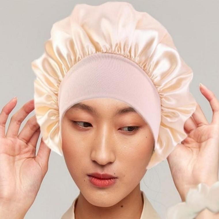 실내 수면모자 슬립캡 남여공용 편안한 수면용 두건 수면캡 헤어캡 수면용두건