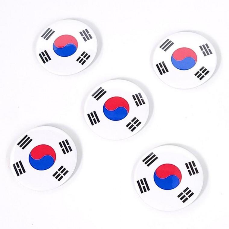 대한민국 국기 태극기 배지 애국 뱃지 가방 옷 정장 브로치 국가 상징 굿즈 기념품