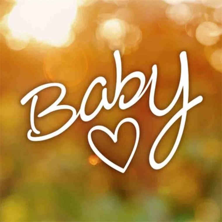 자동차스티커 BABY하트 화이트 화이트시트지 안전운전스티커 차량스티커 고령운전자스티커