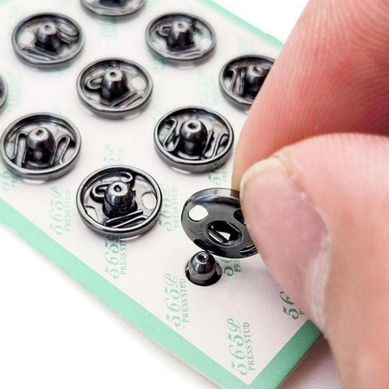 키밍 스냅단추 모음 6mm 8mm 10mm 가방 의류 부자재 바지단추 똑딱이단추 똑딱단추