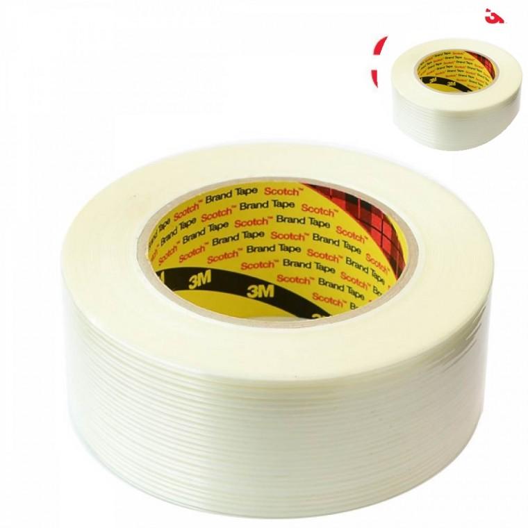 테이프 50mm x 50M 박스포장테이프 포장박스테이프 필라멘트테이프