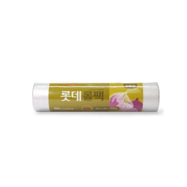 위생롤백 알뜰형 중형 200p 일회용비닐봉투 비닐백 위생팩