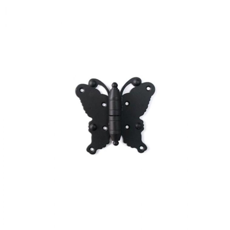 우측용 흑나비 겉경첩 6-17 79x152x25mm 고가구경첩 앤틱가구경첩 옛날가구경첩