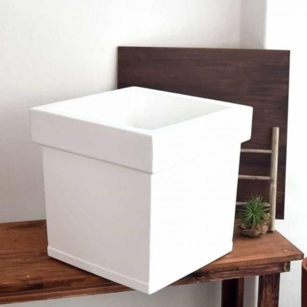 턱사각 화분 40x40x40 빈티지화분 화분대형