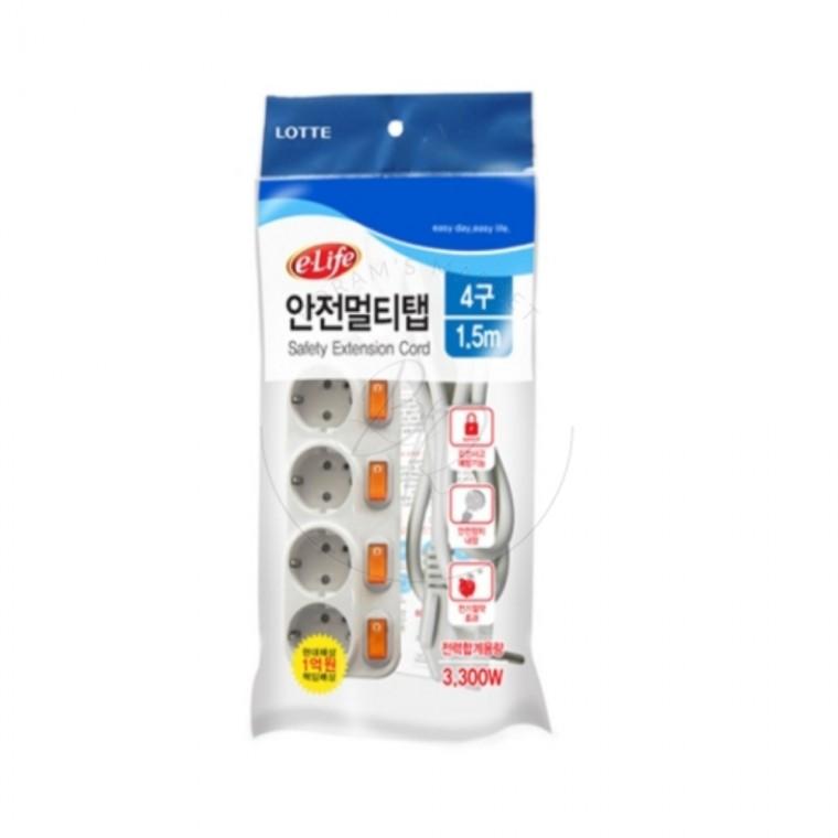 멀티탭 개별스위치 절전멀티탭 침대콘센트 냉장고멀티탭