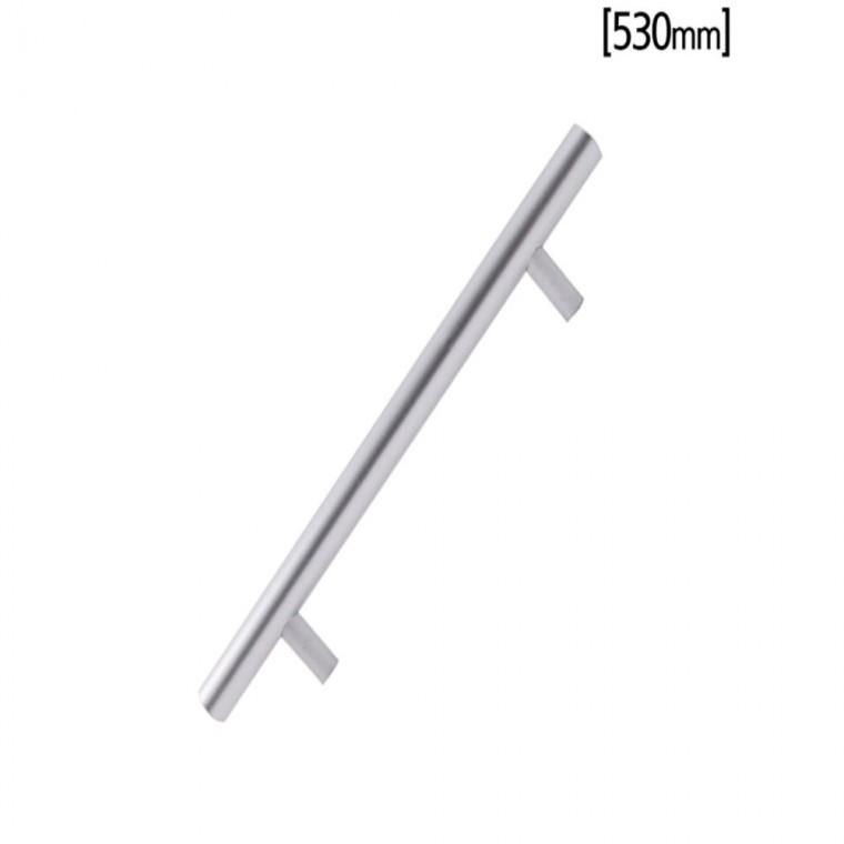 2구 손잡이 실버 나사간격 530mm 장식장손잡이 가구문고리 씽크대손잡이