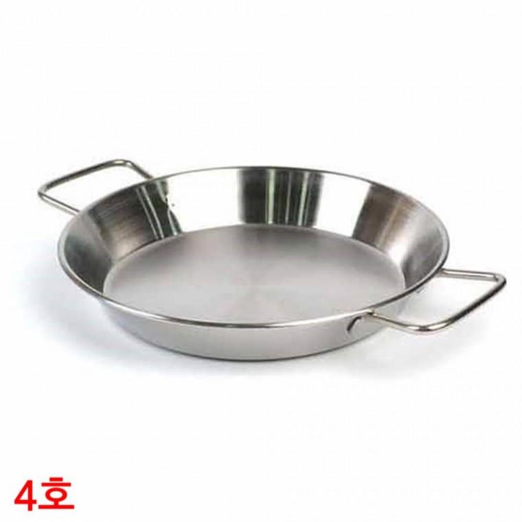 스텐 빠에야냄비 4호 24cm 파에야냄비 볶음밥팬 파스타팬