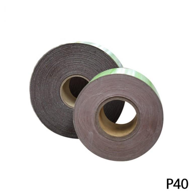 XA517 금속용 롤사포 100mm x 36.5M 40방 스텐연마 빼빠 샌드페이퍼