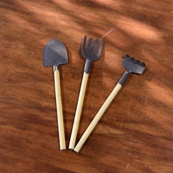 화분 픽 13cm 3종 화분장식 화분소품
