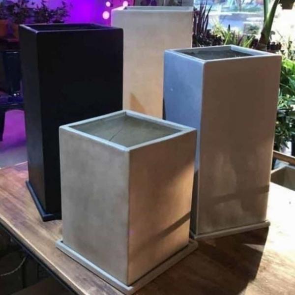 수지 24x24x52 화분 야외화분 정사각화분