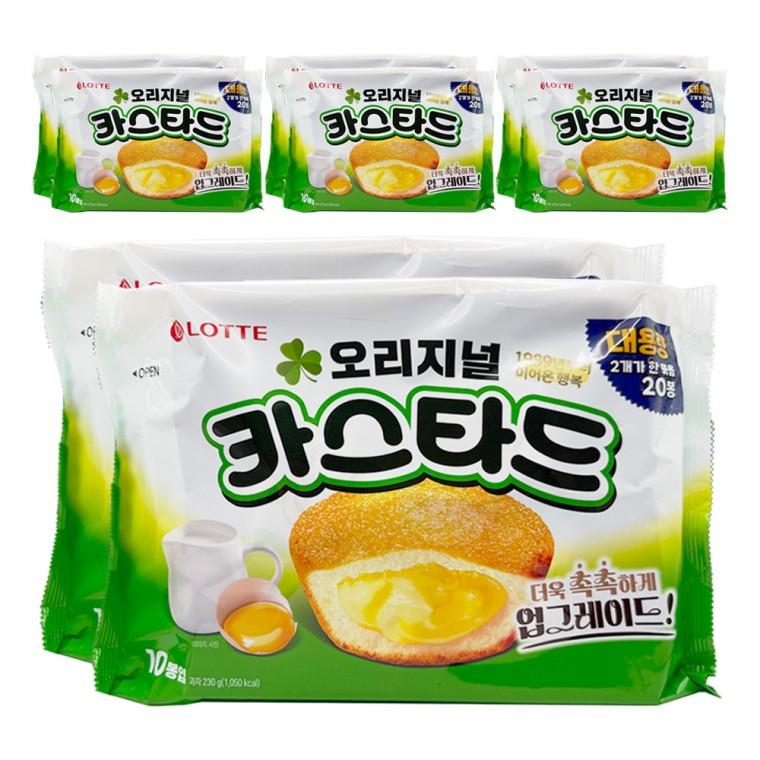 롯데 카스타드 오리지널 20입 460G(230gx2) x 4개