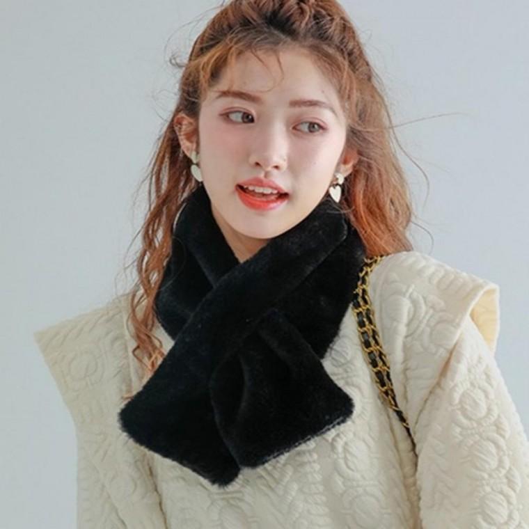 겨울용 따뜻한 쁘띠 머플러 털목도리 스카프 여성용 여자머플러 여성스카프 여자목도리