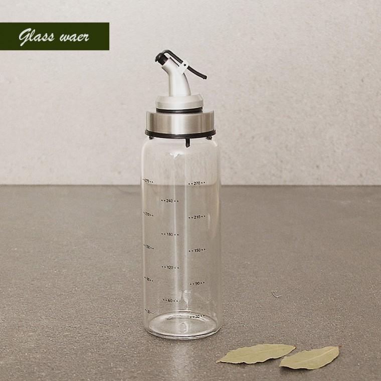 [도매포유]글라스 똑딱이 오일병 300ml