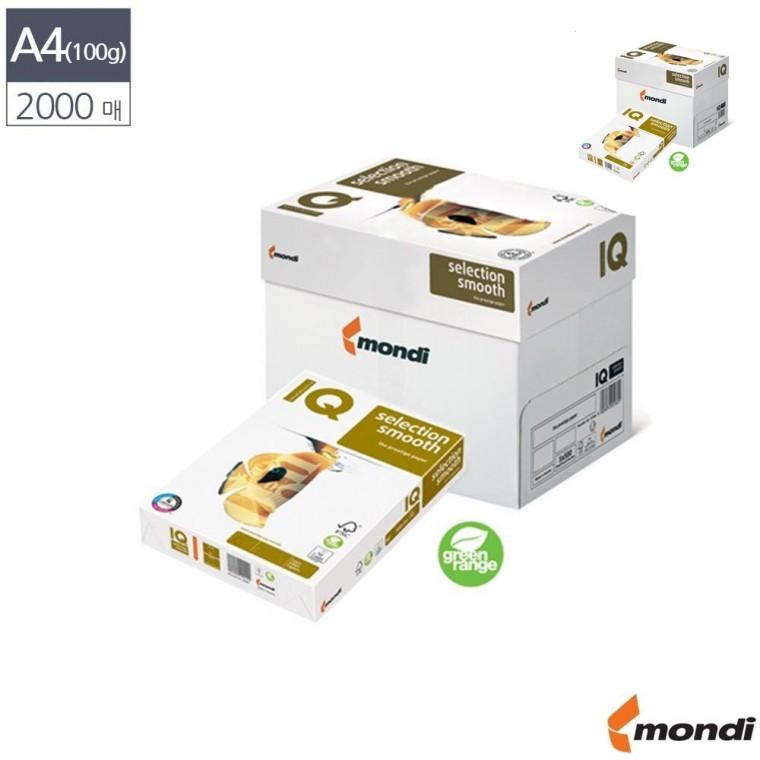 A4 복사용지 100g 2000매 출력용지 칼라복사용지 A4용지