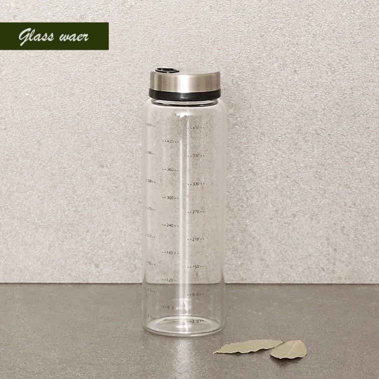 [도매포유]글라스 3구 양념병 500ml