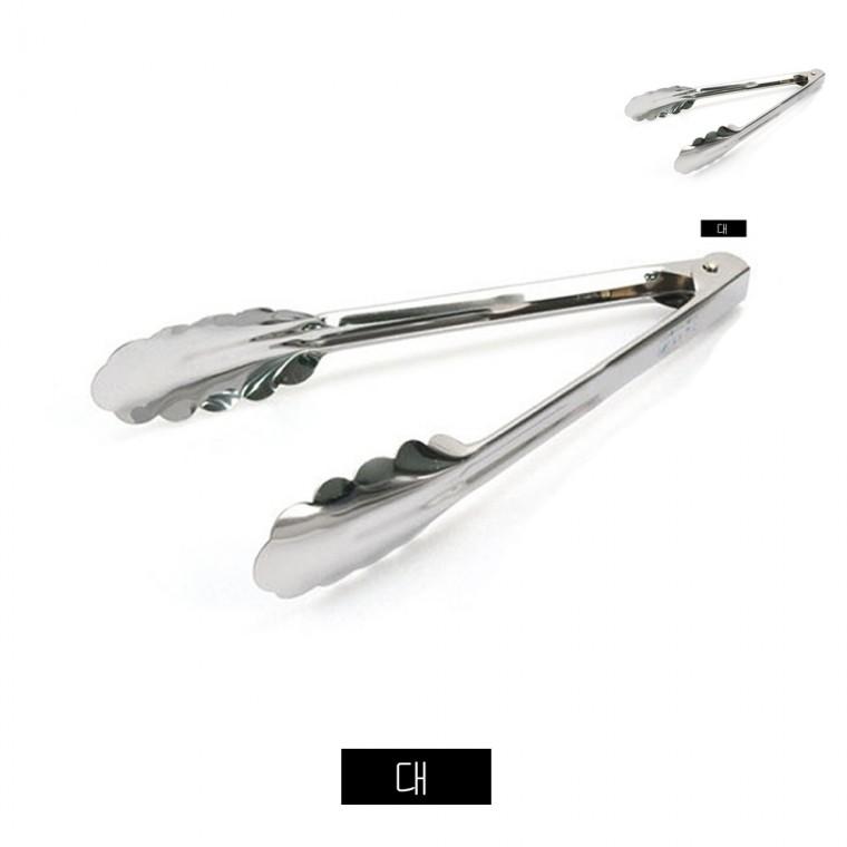 스텐 꽃잎집게 대 40cm 식당용집게 음식집게 스텐주방집게