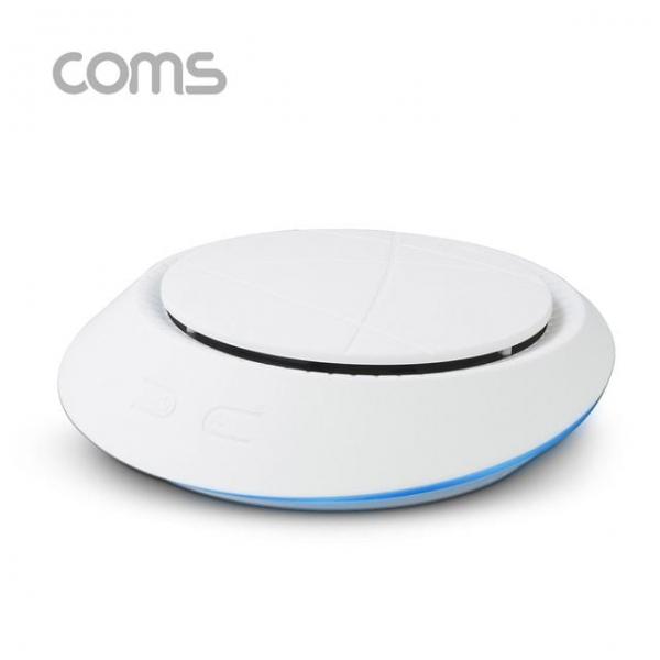 이톰 UFO 차량용 공기청정기 실내용 3중 필터 화이트