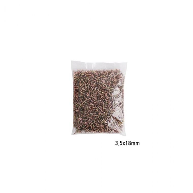 3.5mm 피스 나사못 2000개입 길이 18mm 칼블럭 칼피스 스크루나사