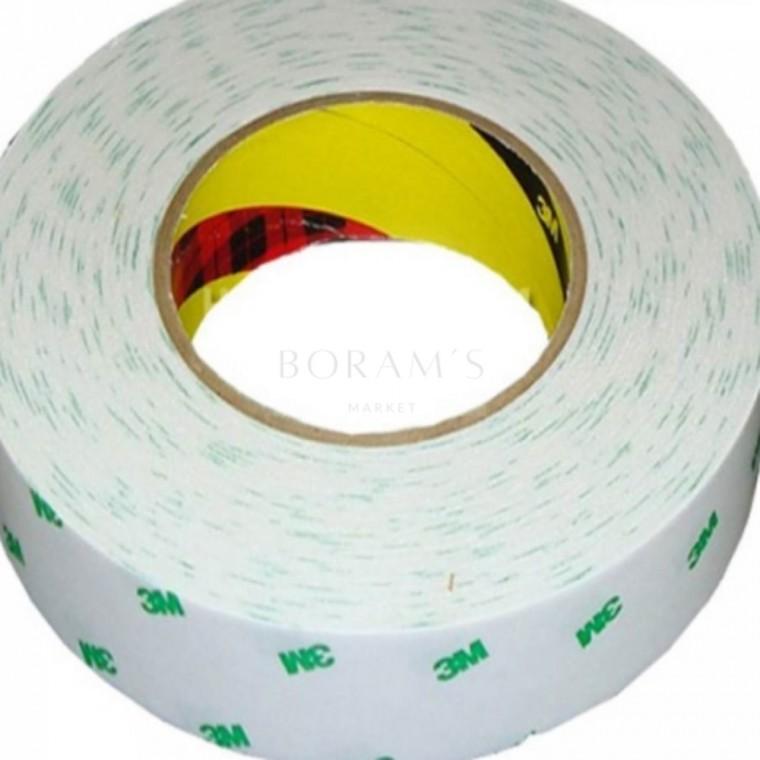 화지양면테이프 25mm x 50M 라미네이팅테이프 부직양면테이프 접착테이프