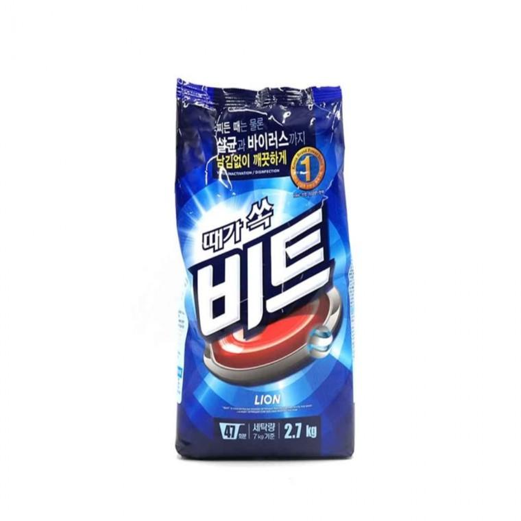 가루세제 2.7Kg 리필파우치 표백세제 세척세제 빨래세제