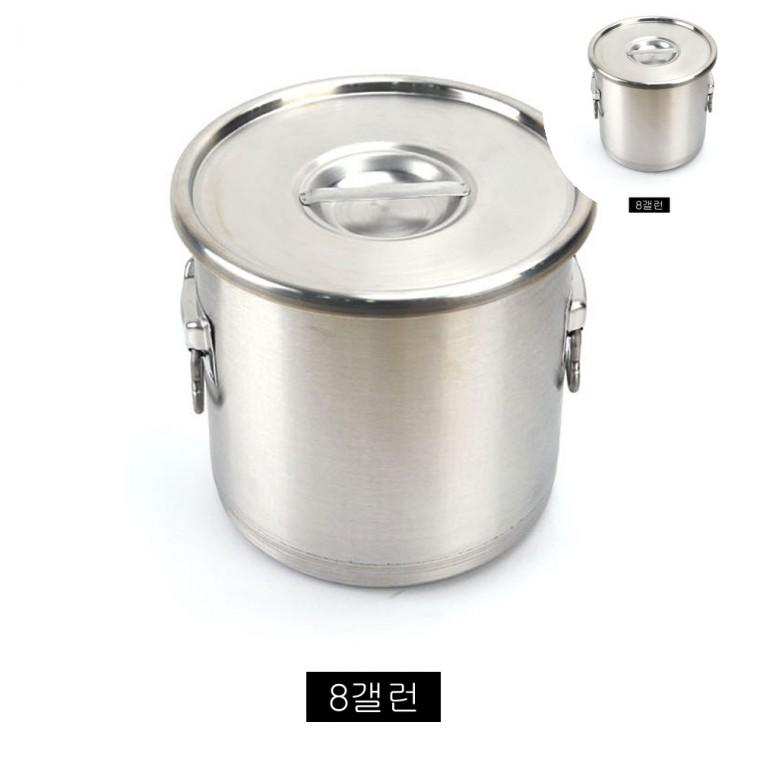 스테인레스 식깡 육수통 30L 스텐국통 곰솥들통 국통