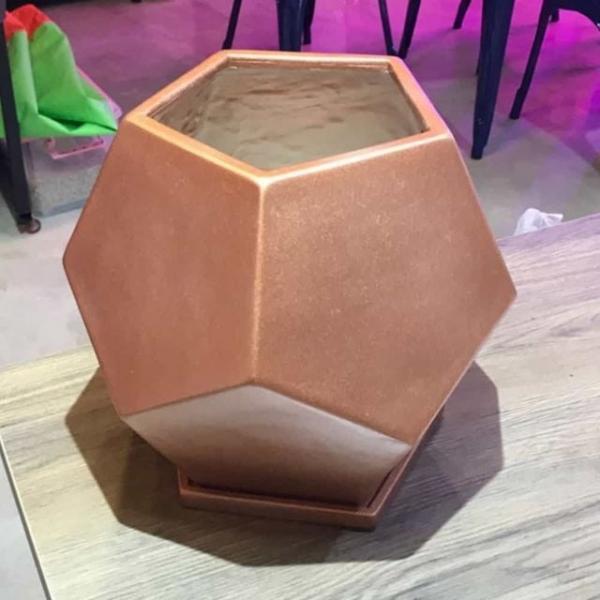 수지 오각 30x31 화분 독특한화분 특이한화분