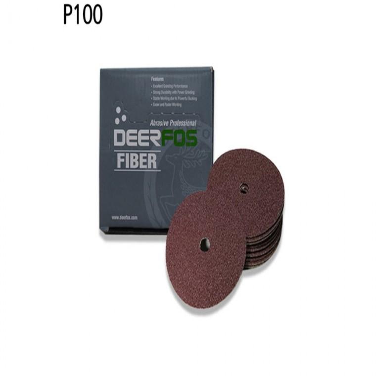 화이바 디스크페파 100mm 40장 100방 연마디스크 연삭 뻬빠