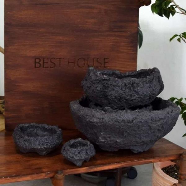 화분 분재형 33x15cm 넓은화분 분재용화분