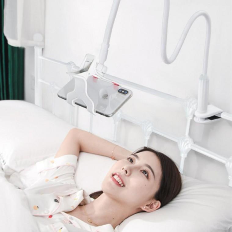 책상 침대 스마트폰 고정대 핸드폰 거치대(100cm)