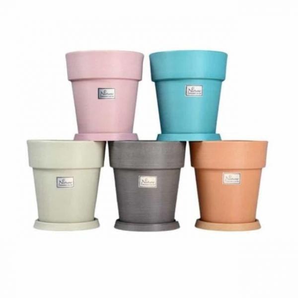 화분 미니 원형 3호 컬러화분 테이블화분