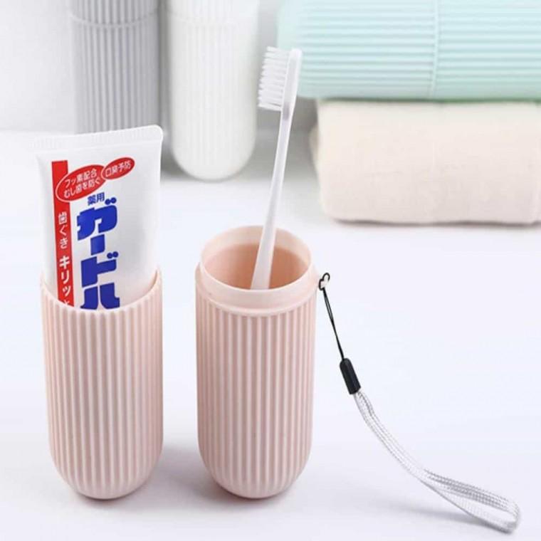 칫솔 케이스 핑크